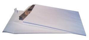 Envelop Quantore monsterzak 262x371x38mm zelfkl. wit 10st