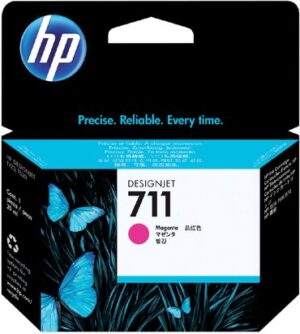 Inktcartridge HP CZ131A 711 rood/magenta