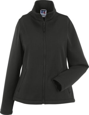 Russell softshell jas dames 140F zwart M