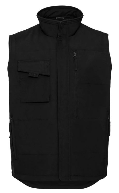 Russel bodywarmer 9014M zwart
