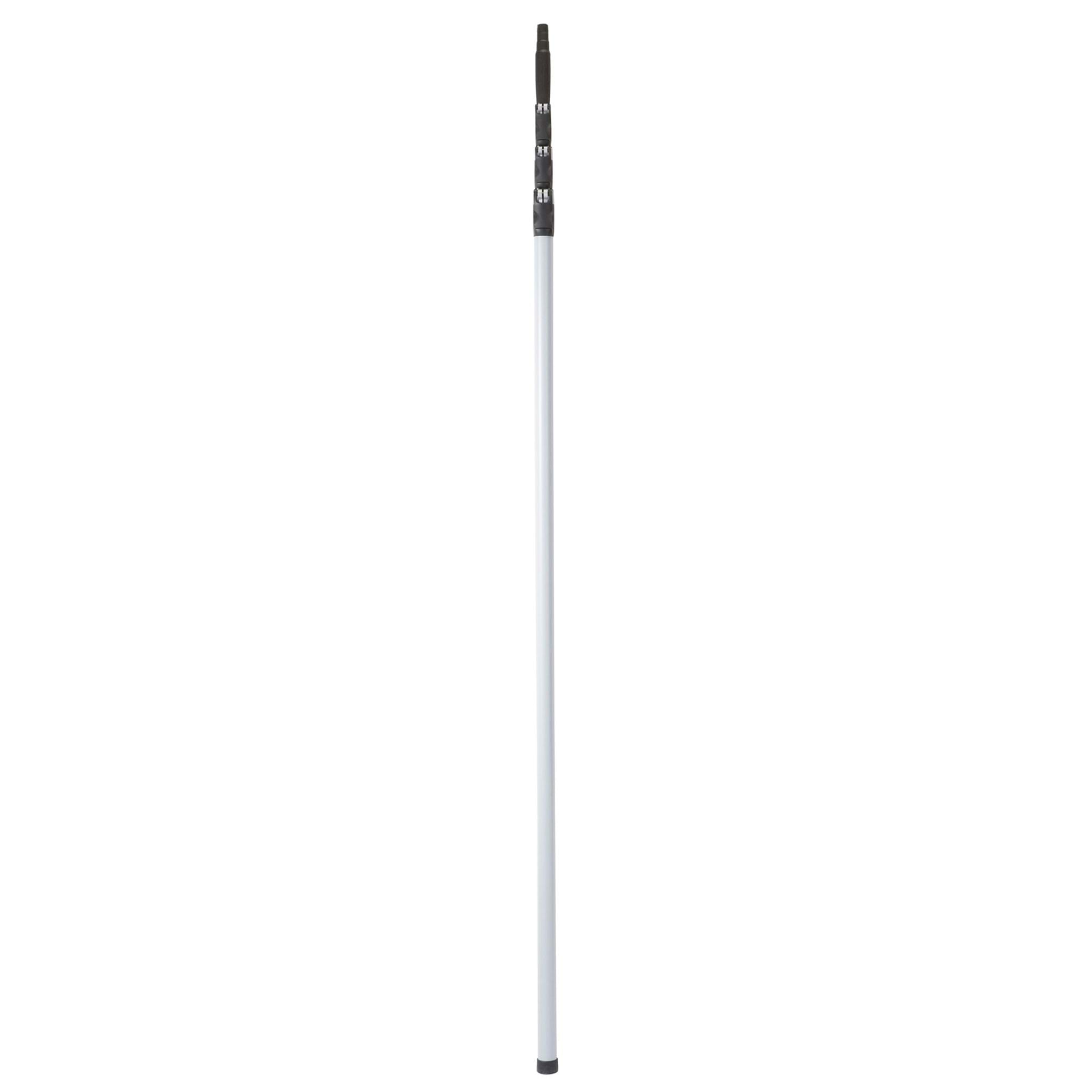 Vikan glasfiber telescoopsteel met waterafvoer 1925-6000mm grijs