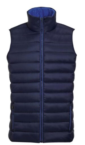 Sol's bodywarmer 801436 wave men navy