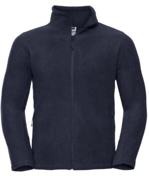 Russell fleece vest men full zip 9870M navy