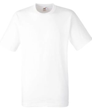 Fruit of the Loom t-shirt 100% Katoen Heavy wit