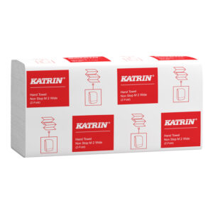 Katrin Z-vouw handdoek 2lg wit 24,4x23cm 20x200vel