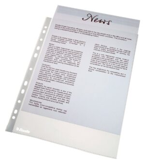 Showtas Esselte Economy copy safe 0.05mm pp A4 100st