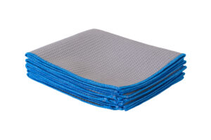 RVS glasdoek grijs-blauw 32x38cm 5st