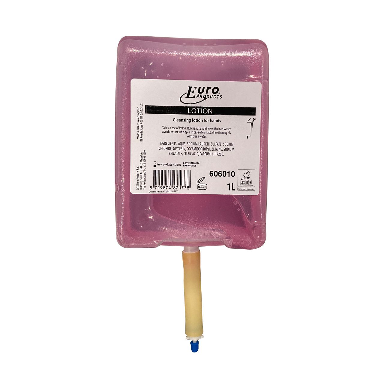 Euro lotion soap roze 6x1ltr