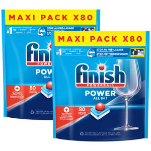 Finish All-in-1 vaatwastabletten 80st