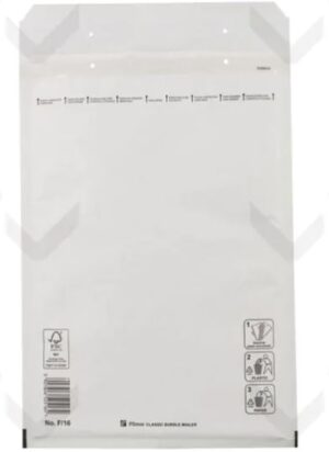 Luchtkussen envelop F16 24x35 cm wit 100st