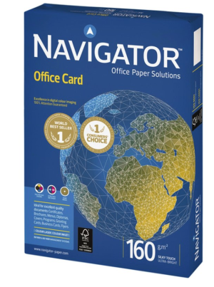 Kopieerpapier Navigator A4 160gr wit 250vel