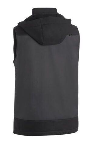 FHB Justus softshell vest antraciet-zwart