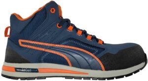 Puma Crosstwist mid werkschoen blauw S3 40
