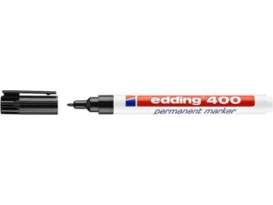 Viltstift Edding 400 rond zwart 1mm