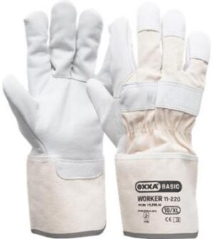 OXXA Worker 11-220 handschoen wit 10-XL paar
