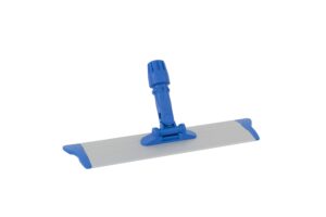 Mopframe aluminium, 40x10cm velcrosysteem blauw