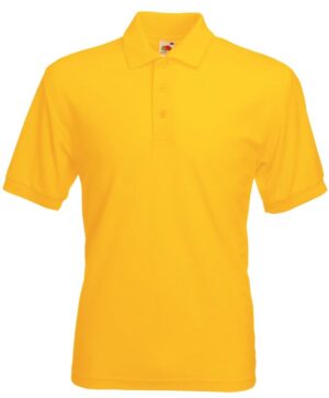 Fruit of the Loom polo heren  65/35 634020 sunflower L