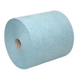 Euro Proptex blauw non woven pluisvrij 500 doek op rol P62060