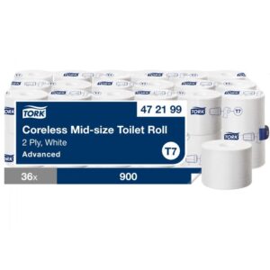 Tork T7 472199 toiletpapier coreless 2lgs wit 36 rollen