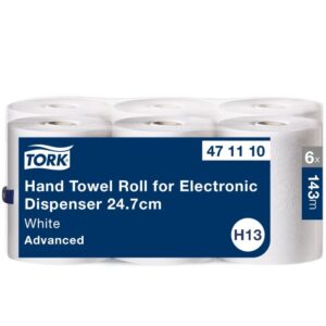 Tork H13 471110 handdoekrol matic 2lg wit 6x143mtr