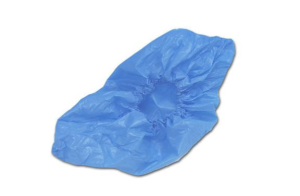 Schoenovertrek 41x15cm 30mu blauw 2000st