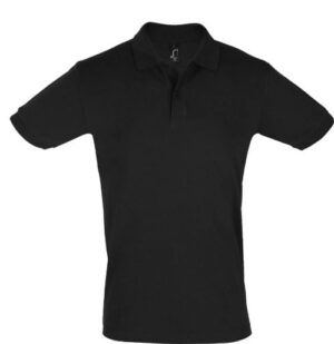 Sol's polo Perfect men 811346 zwart 4XL