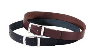 FHB Burkhard leren riem zwart 130
