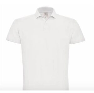 B&C polo ID.001 wit
