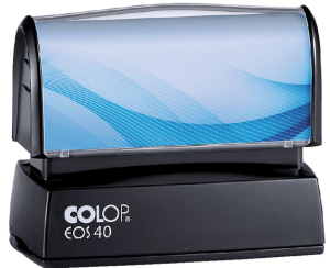 Stempel Colop EOS 40 flashsysteem 23x59mm zwart