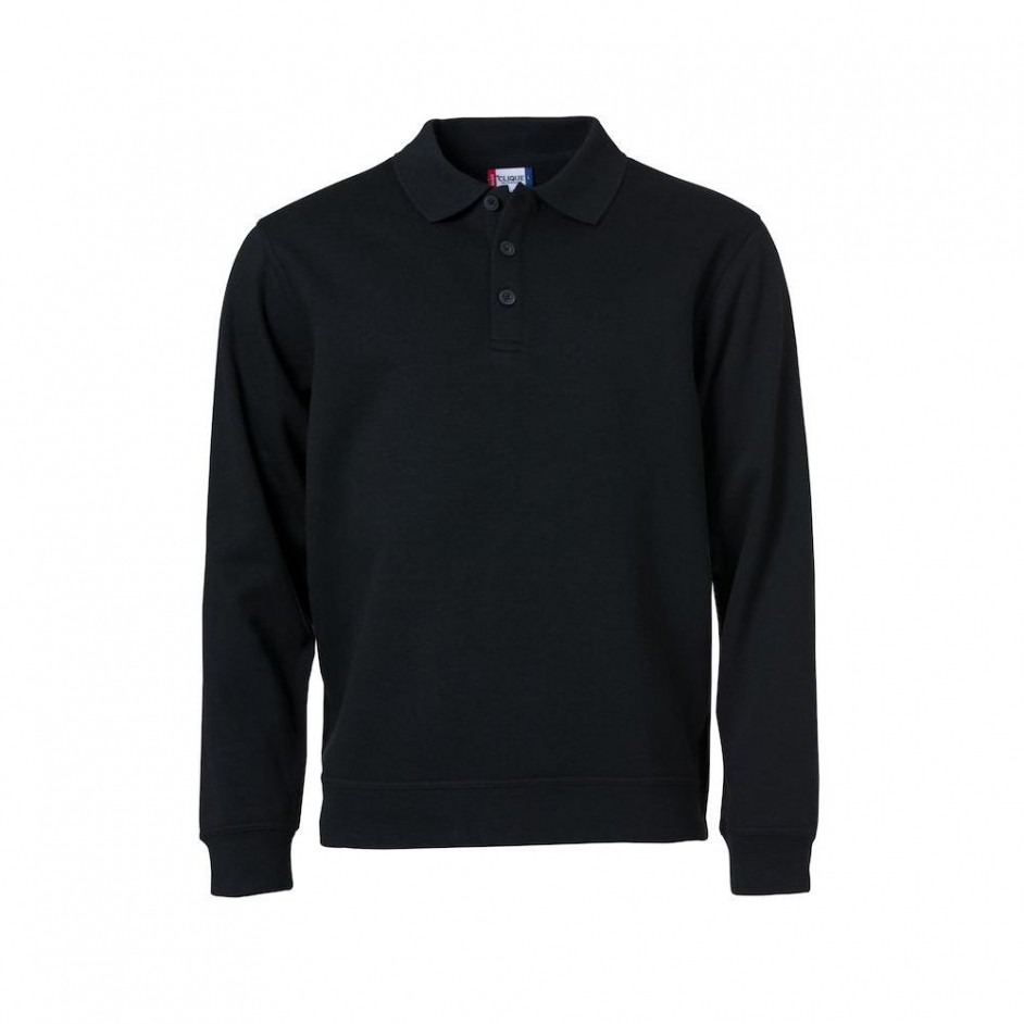 Clique basic polosweater 021032 black