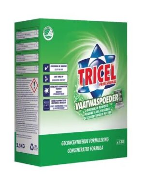 Tricel professional vaatwaspoeder 2x5kg