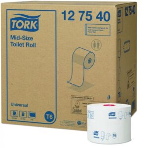 Tork T6 127540 toiletpapier universal 1lgs wit 135mtr x 10cm 27 rol