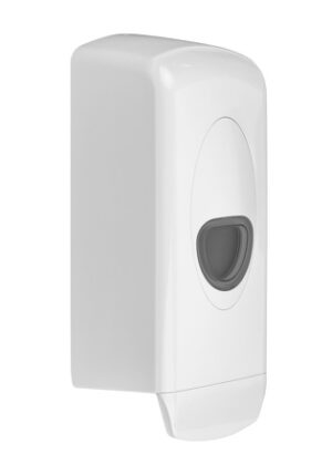 Zeep dispenser wit kunststof 1000ml navulbaar PQ20Soap10