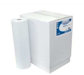 Euro onderzoektafelpapier wit 2lg 150mtrx46cm 6rol