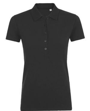 Sol's polo Phoenix women 801709 zwart L