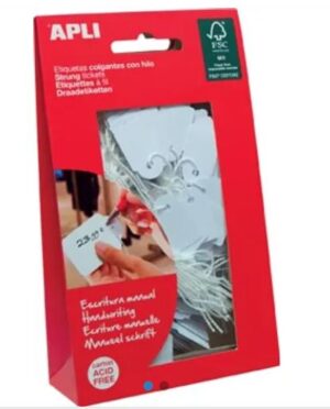 Apli Draadetiketten 7x19mm Wit