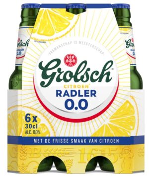 Grolsch radler citroen 0.0 6x30cl