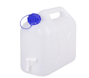 5 liter jerrycan met kraan voor water en levensmiddelen