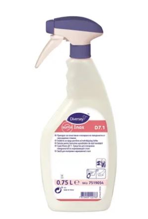 Diversy Suma Inox classic D7 RVS 750ml