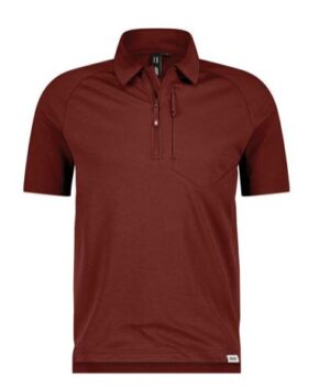 Dassy Madidi polo baksteenrood 2XL