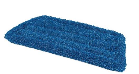 Wecoline microvezel vlakmop velcro blauw 28cm 5st/pk