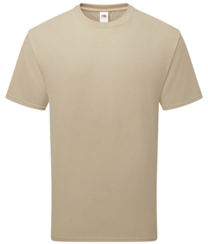 Fruit of the Loom t-shirt 100% Katoen dessert sand 2XL