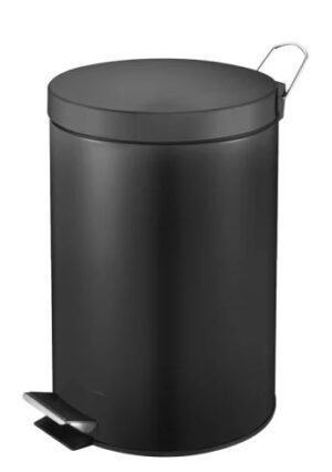 Pedaalemmer rond met binnenemmer 20 liter zwart