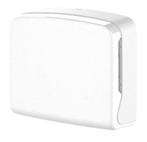 ZZ-vouw multifold Handdoekdispenser Mini Wit – Universele C-vouw en V-vouw Houder (Compact)