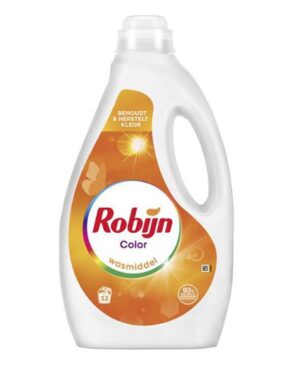 Robijn wasmiddel vloeibaar color 2,6ltr 52sc