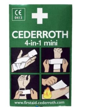 Cederroth bloedstopper verband 4 in 1 mini